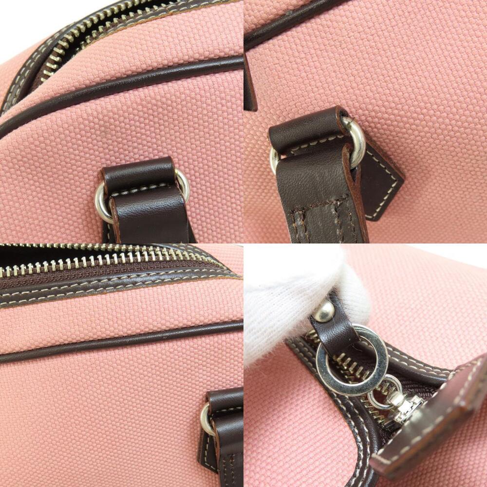 Burberry Blue Label Logo Handbag Canvas - Picture 7 of 11